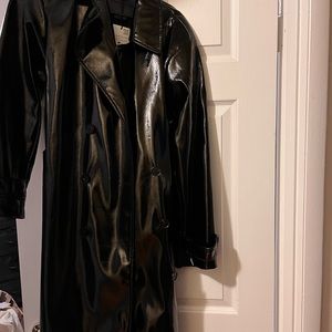 Zara faux leather jacket